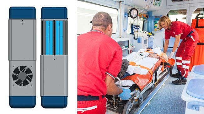 DuoGuard-UV Sanitizing Ambulance EMS Vehicles