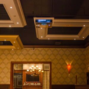 Image of Aerapy UV upper air unit at Rocco Steakhouse