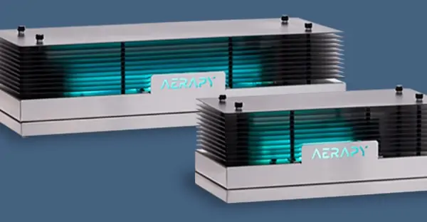 Aerapy's upper air UV light, the Zone180 Series