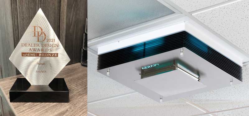 Aerapy-Zone360X wins ACHR Indoor Air Quality Award