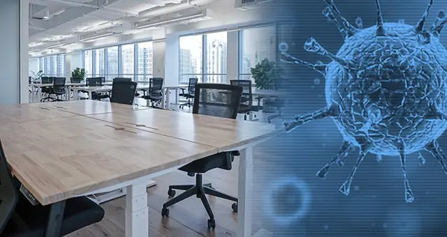 UV disinfection in the office-mobile UV disinfection in the office