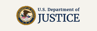 US Department of Justice client logo
